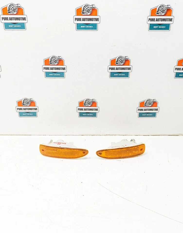 1991 - 1994 年日产 240sx S13 可转换转角侧公园灯套装左右原始设备制造商 — 第 1/4 张图片