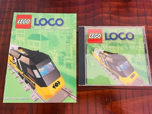 Lego LOCO Train 2000 CD-ROM PC DISCO Software Medios con Instrucciones De Colección - Imagen 1 de 3