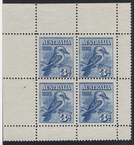 Australia #95a Mint Pane of 4 Cover
