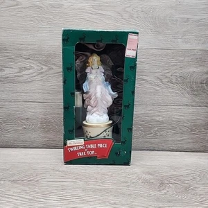 Vintage Mr Christmas Twirling Table Piece or Tree Top Angel Light Up 1998 Tested - Picture 1 of 6