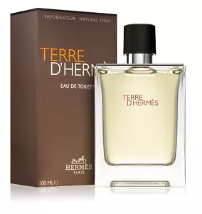 Terre D'Hermes by Hermes EDT cologne for men Spray 3.3/3.4 oz Perfume New Sealed - Picture 1 of 5