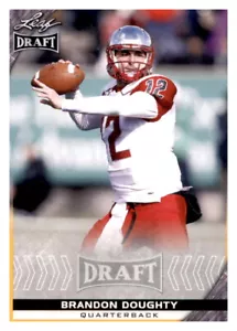 2016 Leaf Draft Gold Border Brandon Doughty novato radiocontrol PWE delfines paralelos #7 - Imagen 1 de 2