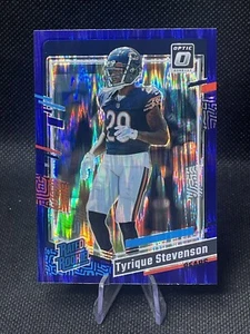 TYRIQUE STEVENSON 2023 DONRUSS OPTIC #219 PURPLE SHOCK CHICAGO BEARS - Picture 1 of 2