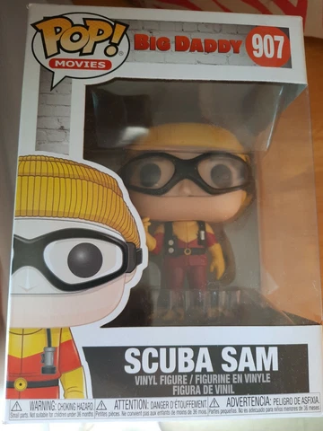 FUNKO Big Daddy Pop Vinyl Figure Scuba Sam 907 NEW Cover