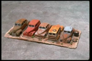 SMC-702 30's & 40's Junkyard Scene  HO, HOn30 Scale  (unfinished) - Picture 1 of 1
