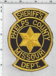 Phelps County Sheriff's Dept. (Missouri) 1st Issue Shoulder Patch - Bild 1 von 1