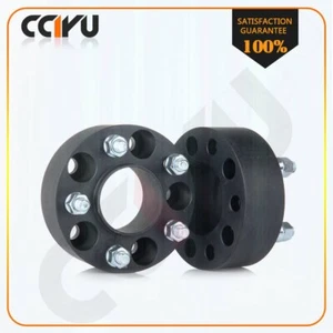 2 Inch 5x4.5 Hubcentric Wheel Spacers 1/2" Studs For Jeep XJ KJ KK ZJ MJ TJ - Picture 1 of 5