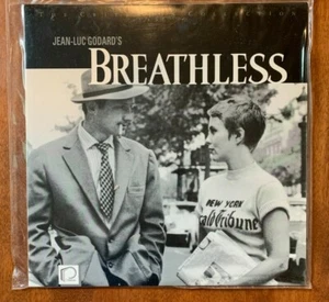 BREATHLESS Criterion Collection Laserdisc - Picture 1 of 1