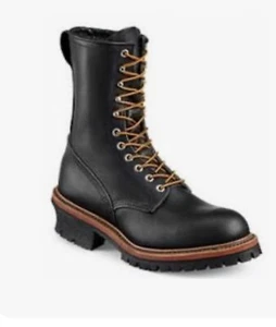 Redwing Black Loggermax 218 Work Boots-9.5D - Picture 1 of 9