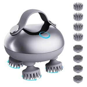 Electric Scalp Massager Hair Growth, IPX7 Waterproof Rechargeable Head Massag... - Picture 1 of 8