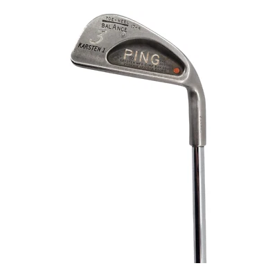Club de Golf Ping Karsten I Punto Naranja Para Hombres 3 Hierro Eje de Acero Agarre Original Derecha 39" Foto 1 de 4