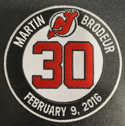 New Jersey Devils Martin Brodeur Retirement Night Patch NHL Cover