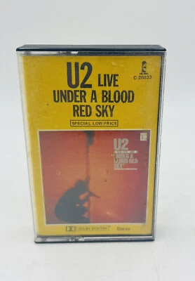 U2 Live Under A Blood Red Sky Cassette Tape C 20033 - Image 1 of 4
