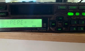 KENWOOD KRC 757W (wood design) Receiver Classic Mercedes BMW Jaguar Maserati - Picture 1 of 10