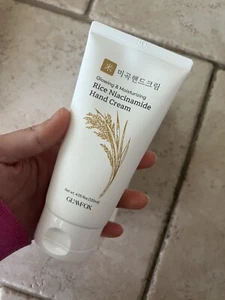GlamFox Rice Niacinamide Hand Cream 4.05oz Glowing Moisturizing SEALED  - Picture 1 of 2