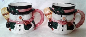 2er Set RS Schneemann Keramiktassen - Bild 1 von 6