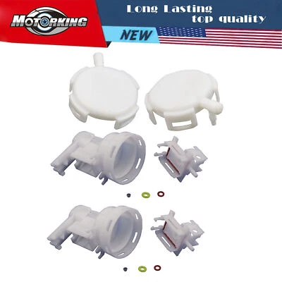 For Benz S500 S600 S430 Door Actuator Latch & Pair Air Cap Repair Kit - Image 1 of 4