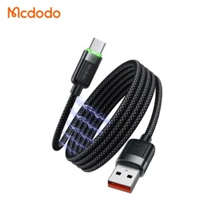 Mcdodo New Coiled Retractable USB Cable 100W USB a to USB C Magnetic Data Cable - Picture 1 of 16