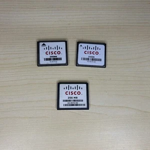 Cisco 256MB Compact Flash Card X3 - Picture 1 of 1