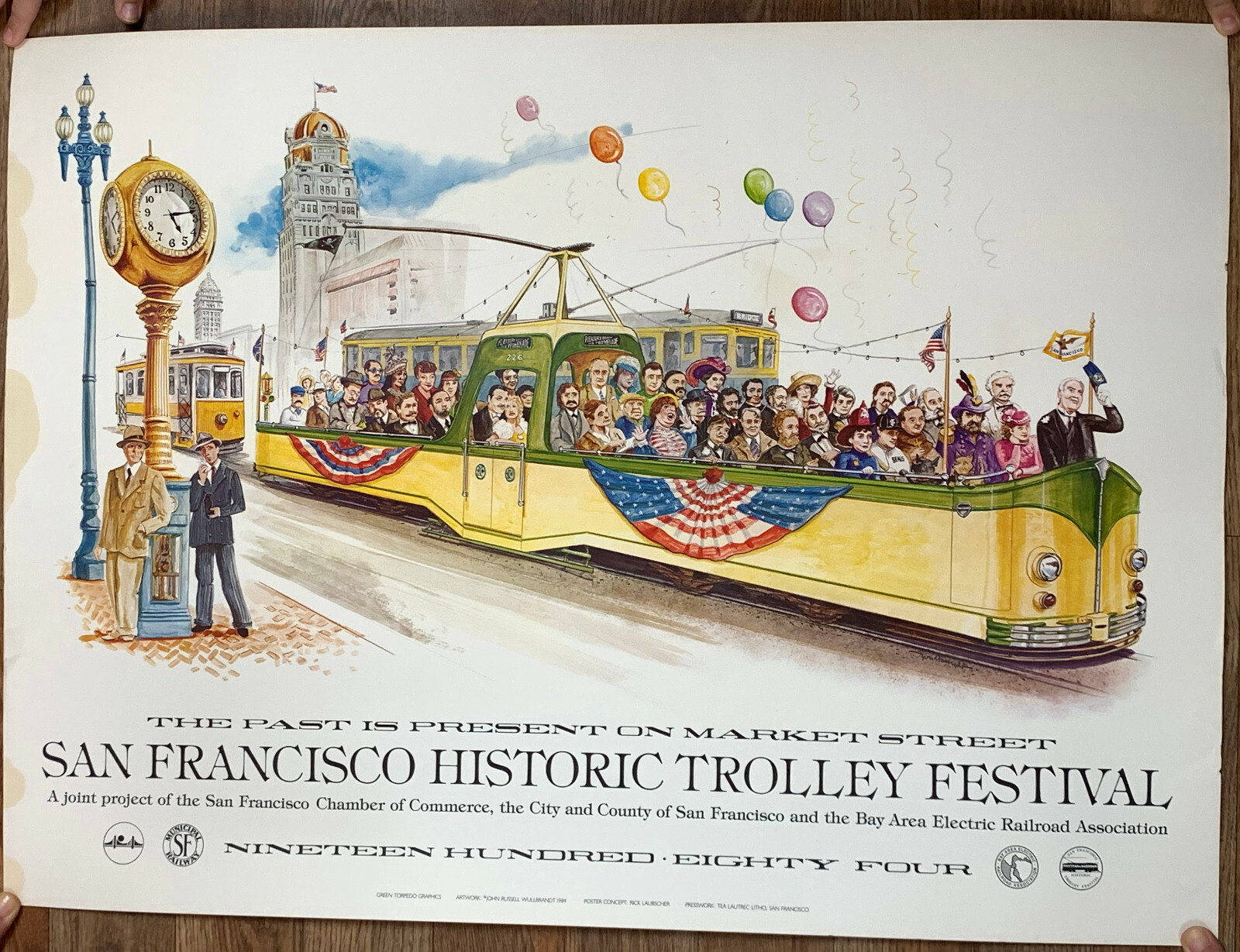 1984 San Francisco Historic Trolley 
