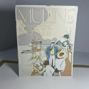 1916 MULLINS STANDERED Pressed Steel BOATS Brochure Catalog 42 Pg Booklet RARE - Bild 1 von 24