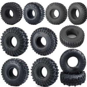 Neumático de goma 2/4 piezas 1,9"" 2,2"" para coche sobre orugas RC 1/10 SCX10 D90 TRX-4 - Imagen 1 de 35