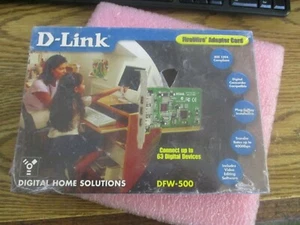 D-Link Model: DFW-500 FireWire Adapter Card. New Old Stock - Picture 1 of 1
