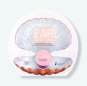 NEU Vitamasques Pearl Aufhellende Blatt Maske x 1 - Bild 1 von 1