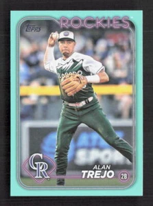 2024 Topps Update Alan Trejo #US7 Fanatics Aqua Parallel - Picture 1 of 2