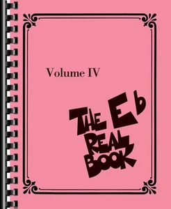The Real Book Volume 4 for Eb Instruments Alto Sax Horn Fake Jazz Sheet Music - Picture 1 of 1