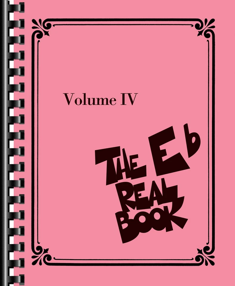 The Real Book Volume 4 for Eb Instruments Alto Sax Horn Fake Jazz Sheet Music - Image 1 of 1