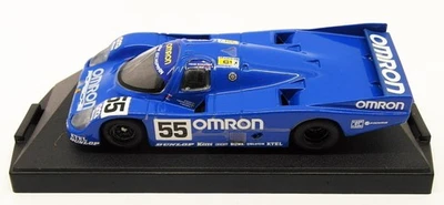 Onyx Escala 1/43 Modelo 49 - Porsche 962 C Coche de Carreras Omron - Azul Foto 1 de 2