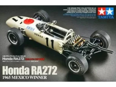 Modello Tamiya 1/20 Honda RA272 1965 Mexico GP Winner Grand Prix Collection n.43 - Immagine 1 di 2