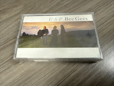 Bee Gees - E*S*P (ESP) Cassette SEALED w/ Hype Sticker  - Image 1 of 3