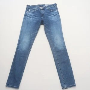 AG Jeans Womens The Legging Ankle Size 27 Dark Wash Stretch Low Rise - Picture 1 of 9