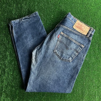 Levi's 501 Vintage Jeans Straight Fit Lavaggio Medio da Uomo - Taglia w34 l34 48 - Imagen 1 de 4