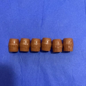 "Barriles miniatura de plástico vintage de 0,75"" de alto" - Imagen 1 de 4