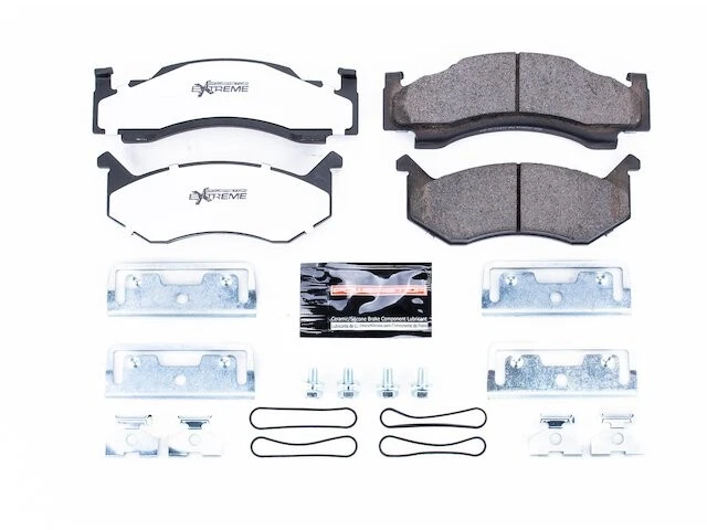 Conjunto de pastilhas de freio dianteiro para 1986-1989 Dodge D100 1987 1988 DM957MC - Imagem 1 de 1