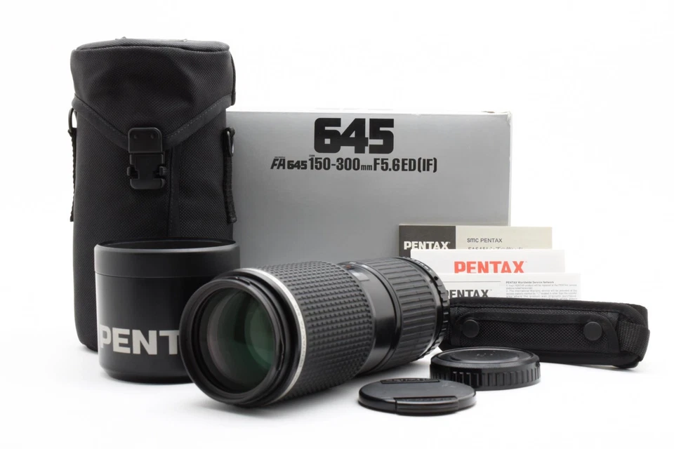 【MINT++ in Box】 Pentax FA 645 150-300mm f5.6 ED IF Zoom Lens Hood 645 N II JAPAN - Image 1 of 4