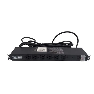 Tripp-Lite DRS-1215 14-Outlet 1RU 120V Surge Protector Power Strip - Image 1 of 2
