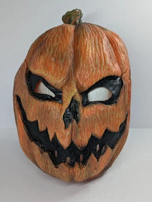 Vintage Rubie's Costume Co. Inc. Máscara de calabaza malvada  Foto 1 de 4