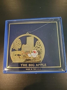 Limited-Edition The Big Apple Central Park Christmas Ornament  W/Box - Picture 1 of 6
