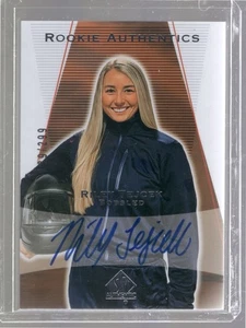 2025 UD Goodwin Champions Riley Tejcek Rookie Authentics Autograph! 139/299 - Picture 1 of 2
