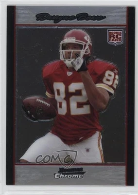 2007 Bowman Chrome Box Loader Silver Uncirculated /1079 Dwayne Bowe Rookie RC - Image 1 of 2