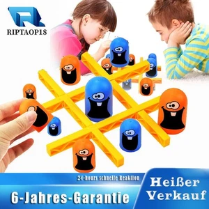 Tic Tac Toe Spiel Schachbrett Spiel Big Eat Small Game Eltern Kind Interaktion - Bild 1 von 11