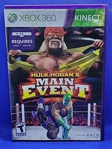 Hulk Hogan's Main Event (Xbox 360, 2011) Completo Probado Funcionando - Envío Rápido - Imagen 1 de 5