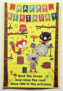 Happy Birthday! /Grußkarte Großformat (+Umschlag 8x5,5") - Bild 1 von 4