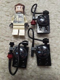 LEGO Ghostbusters Ecto-1 Set 21108 Peter Minifigure 3 Proton Packs Incomplete