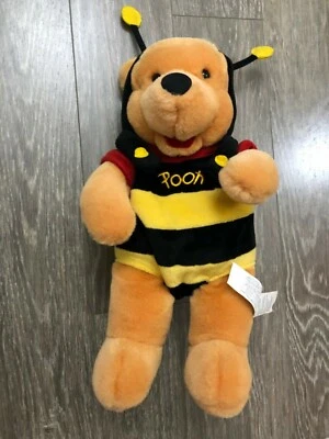 Winnie The Pooh Peluche Abejorro Disney Suave Amarillo Negro Mouseketoys 12" Nuevo con Etiquetas Foto 1 de 4