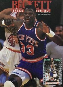 Beckett Basketball Monthly Magazine June 1993 Patrick Ewing Shaquille O’Neal